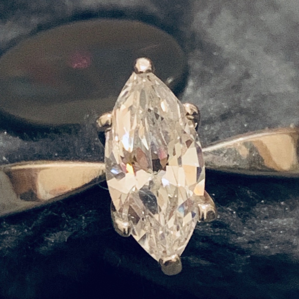 New engagement ring 925 sterling silver